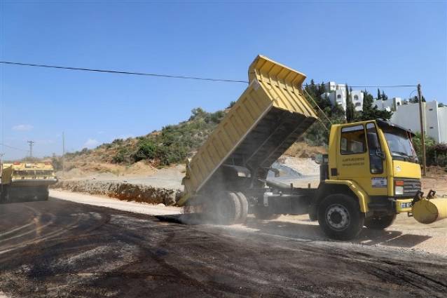 Alanya Belediyesi’nden Asfalt Çalışması